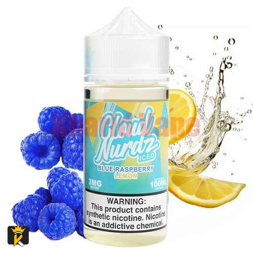 Cloud-Nurdz-Iced-Blue-Raspberry-Lemon-E-Liquid-100ml-1