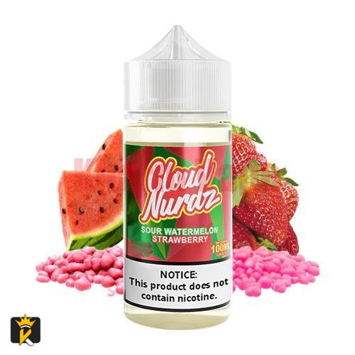 Cloud-Nurdz-Sour-Watermelon-Strawberry-E-Liquid-100ml-1