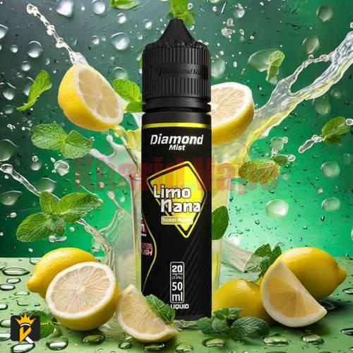 Diamond Mist Lemon Nana Salt Nic 50ml