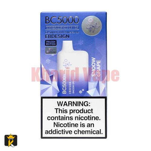 ELFBAR Snoow Grape BC5000 (2)