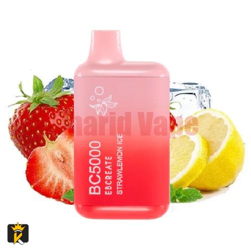ELFBAR Strawlemon Ice BC5000 (1)