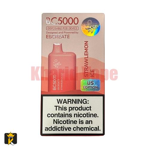 ELFBAR Strawlemon Ice BC5000 (2)