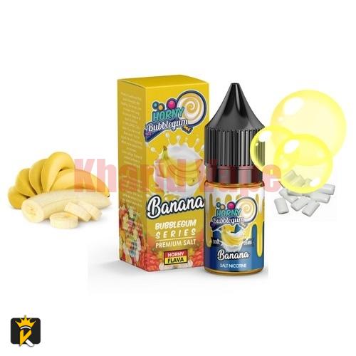 Horny Flava Banana Bubblegum Salt Nic (1)