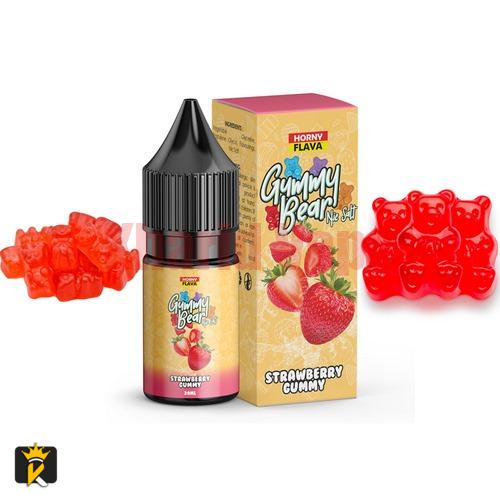 Horny Flava Strawberry Gummy Salt Nic (1)