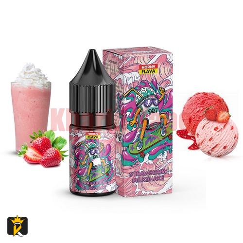 Horny Flava Strawberry Milkshake Salt Nic (1)