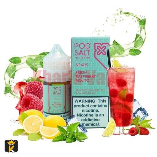 Pod-Salt-Nexus-Fresh-Raspberry-Mojito-30ml-1