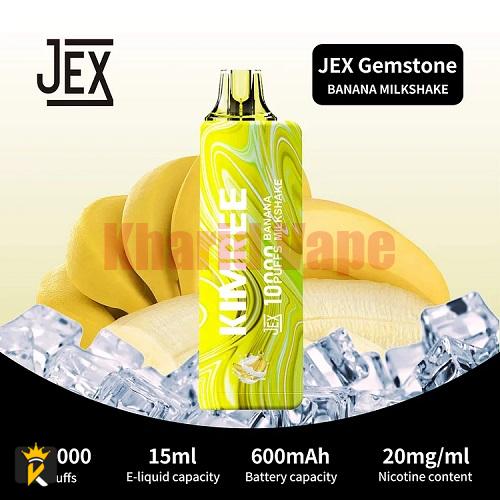 jex-grenade-disposable-vape-by-kimree-10000puffs Banana Milkshake