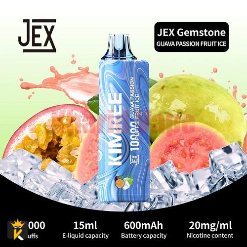 jex-grenade-disposable-vape-by-kimree-10000puffs Guava Passion Fruit Ice