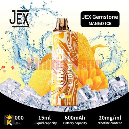 jex-grenade-disposable-vape-by-kimree-10000puffs Mango Ice